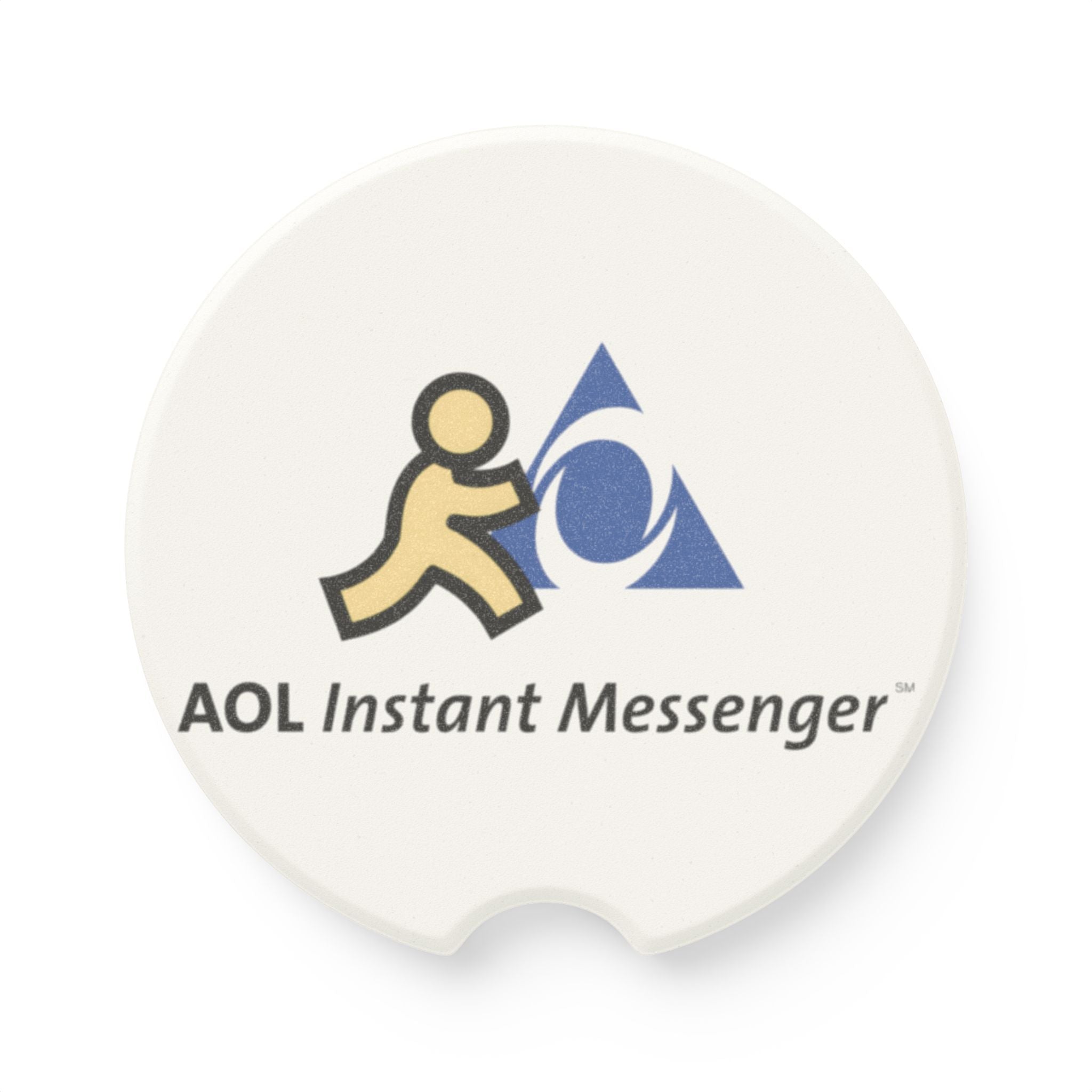 AOL Instant Messenger (AIM) Car Coaster