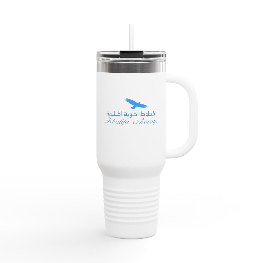 Khalifa Airways 40oz Insulated Travel Mug Stainless Tumbler