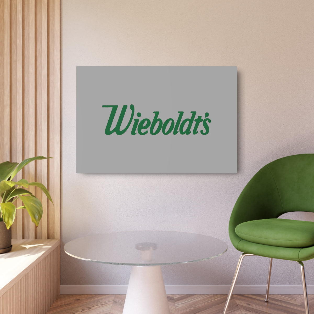 Wieboldt's Metal Sign