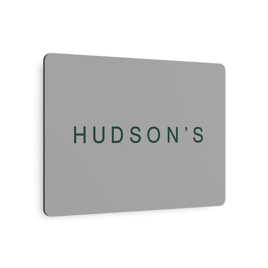 Hudson's Metal Sign