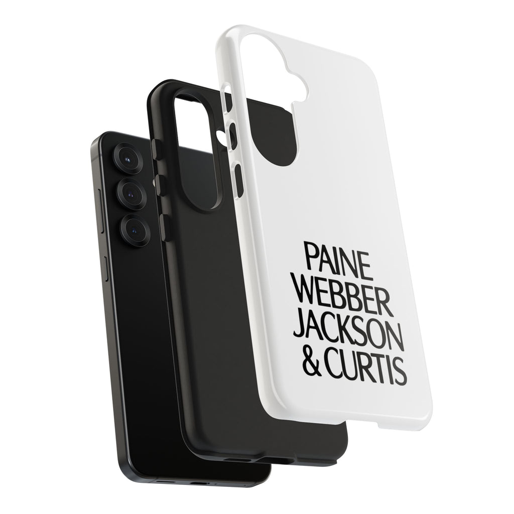 Paine Webber Jackson & Curtis Tough Phone Case