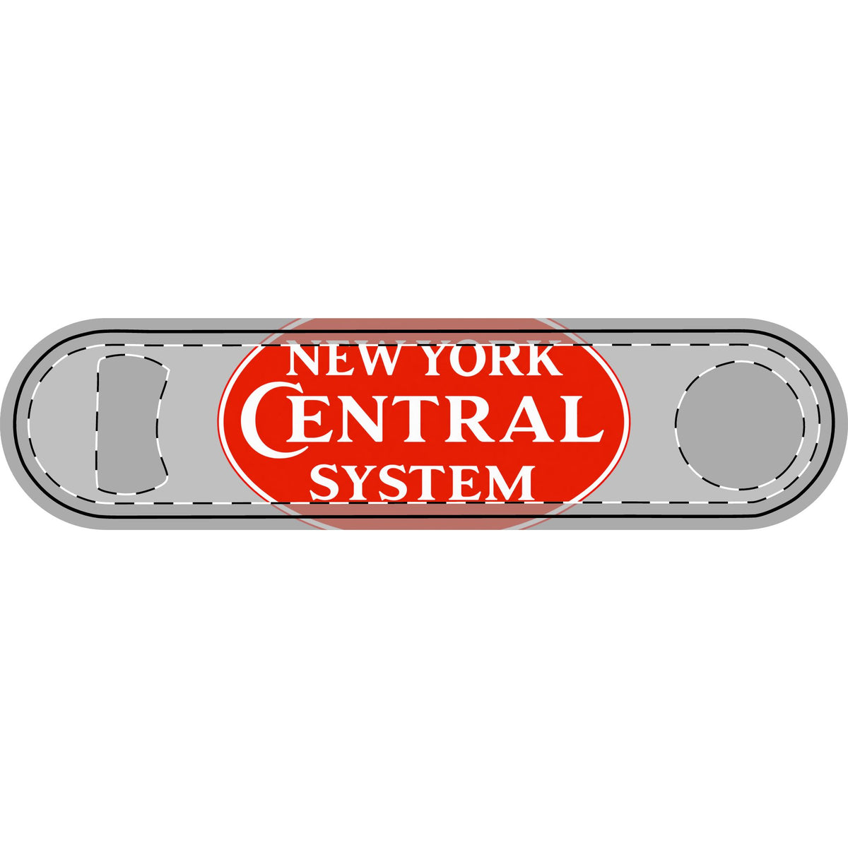 New York Central Railroad Metal Bottle Opener
