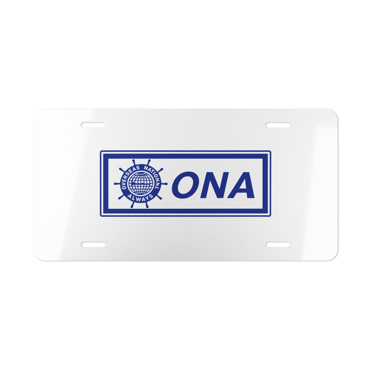 Overseas National Airways Vanity License Plate