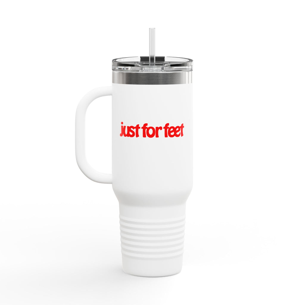 Just For Feet 40oz Insulated Travel Mug Stainless Tumbler