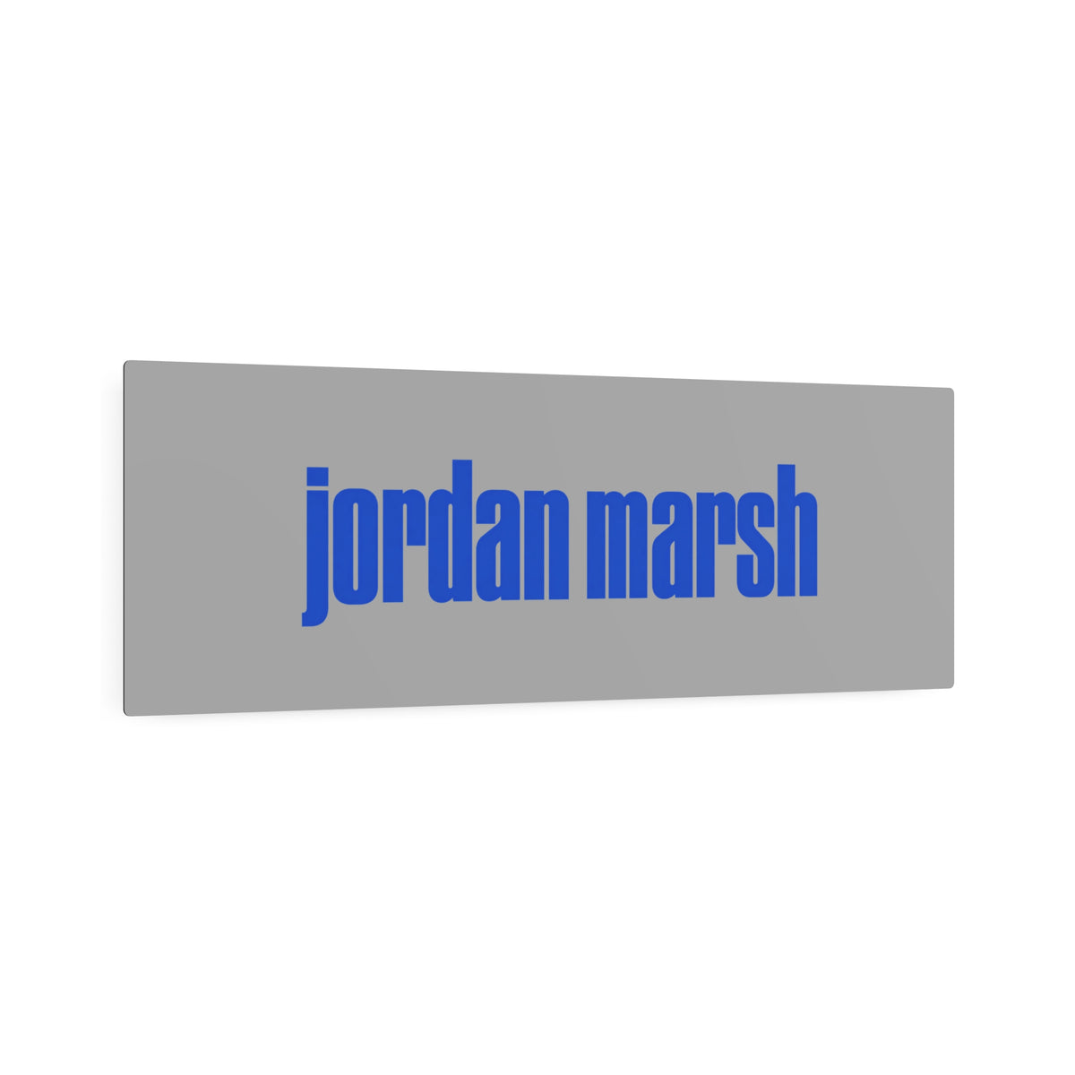 Jordan Marsh Metal Sign