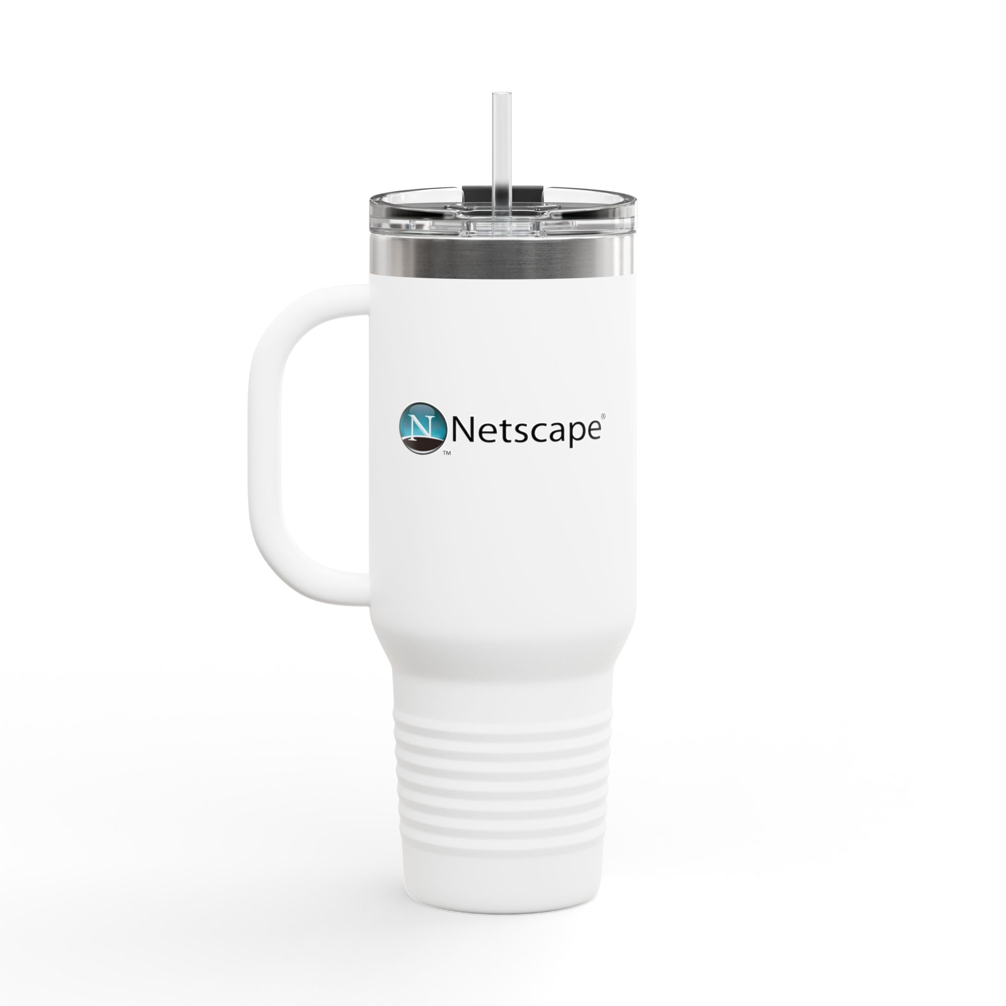 Netscape 40oz Insulated Travel Mug Stainless Tumbler