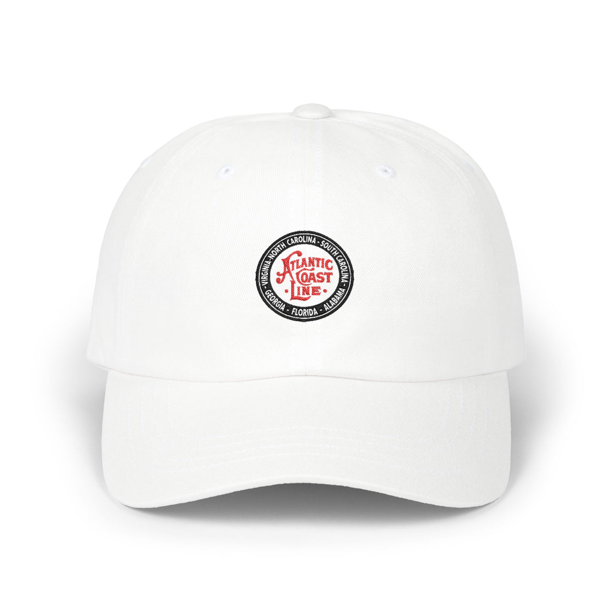 Atlantic Coast Line Railroad Embroidered Dad Cap Hat
