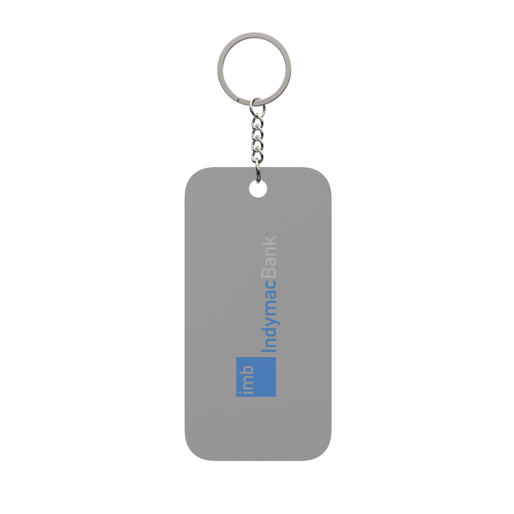 IndyMac Bank Double-Sided Keychain Charm