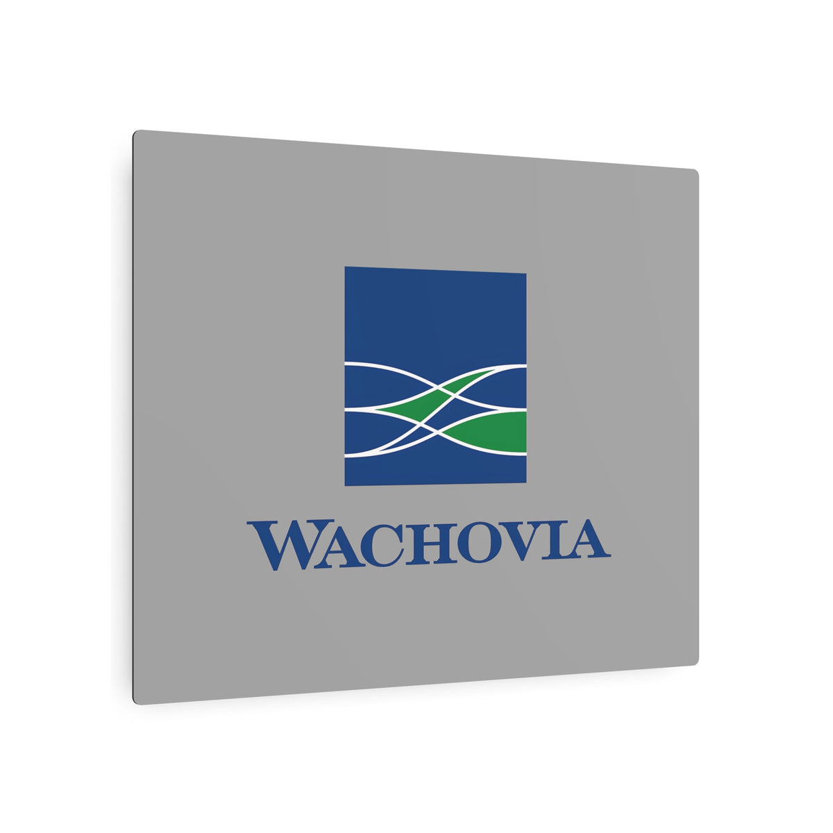 Wachovia Metal Sign