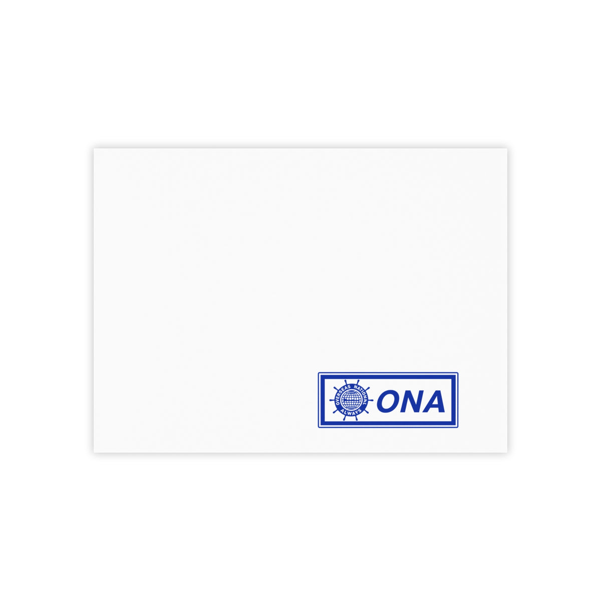 Overseas National Airways Sticky Post-it Note Pad