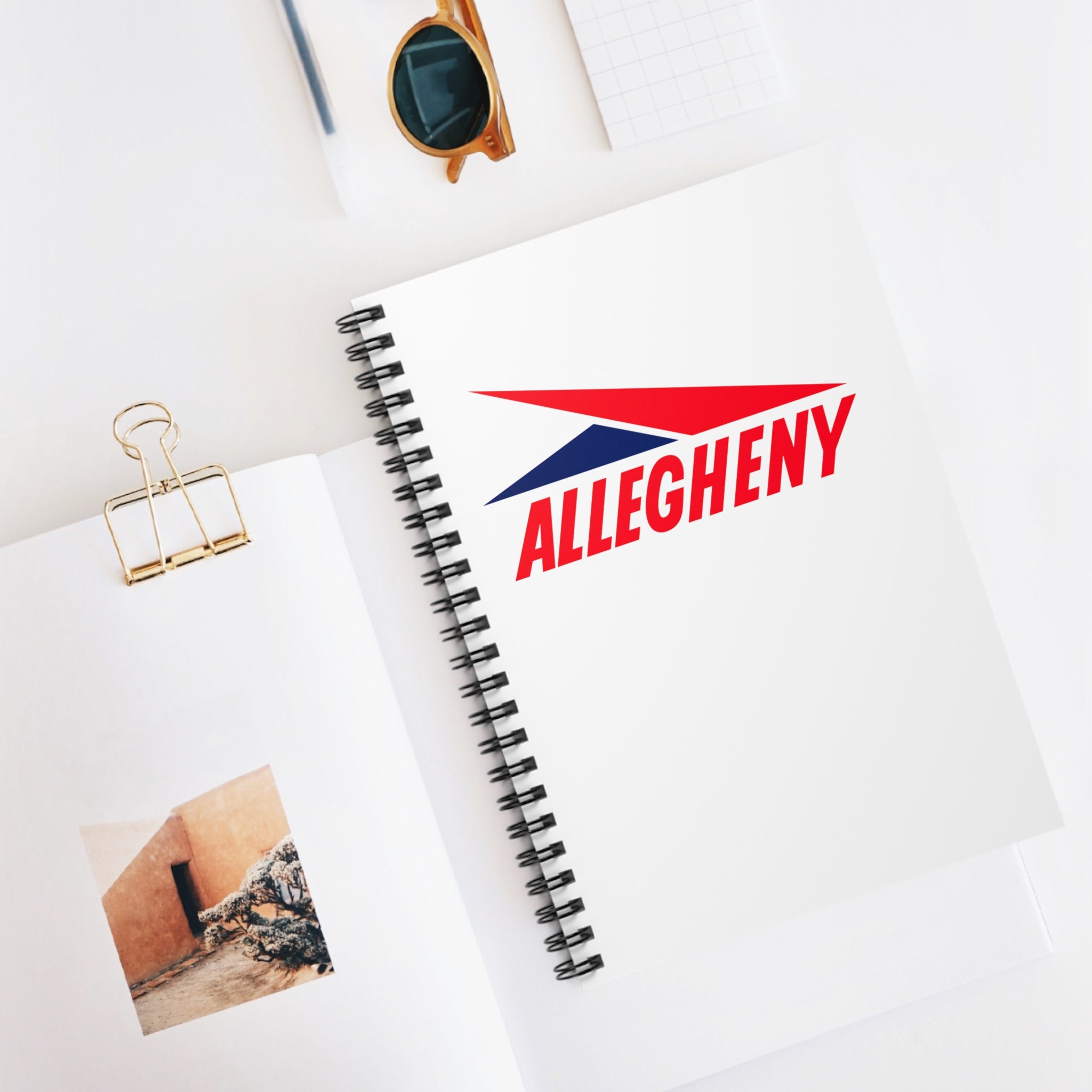 Allegheny Airlines Spiral Notebook