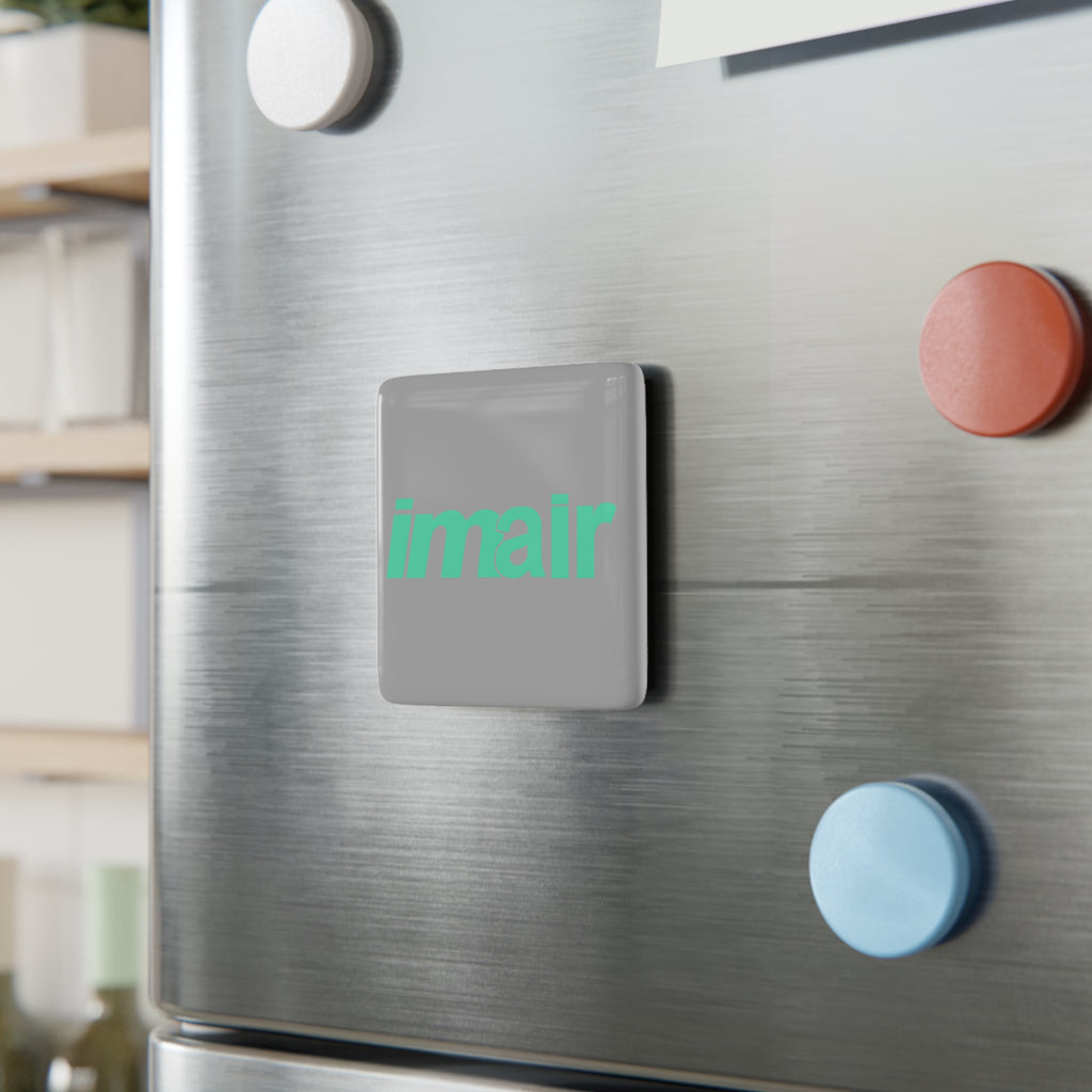 Imair Airlines Square Porcelain Fridge Magnet