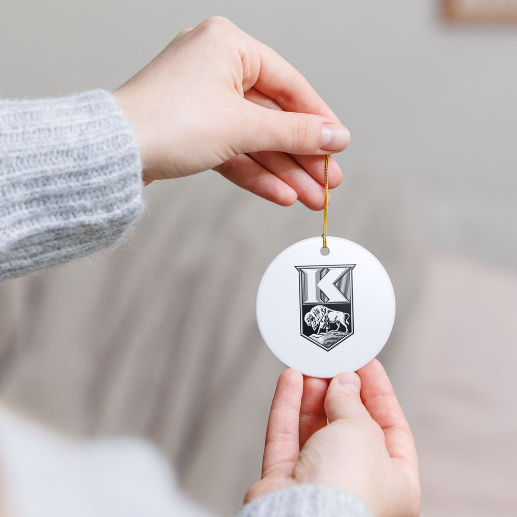 Kaiser Motors Ceramic Ornament