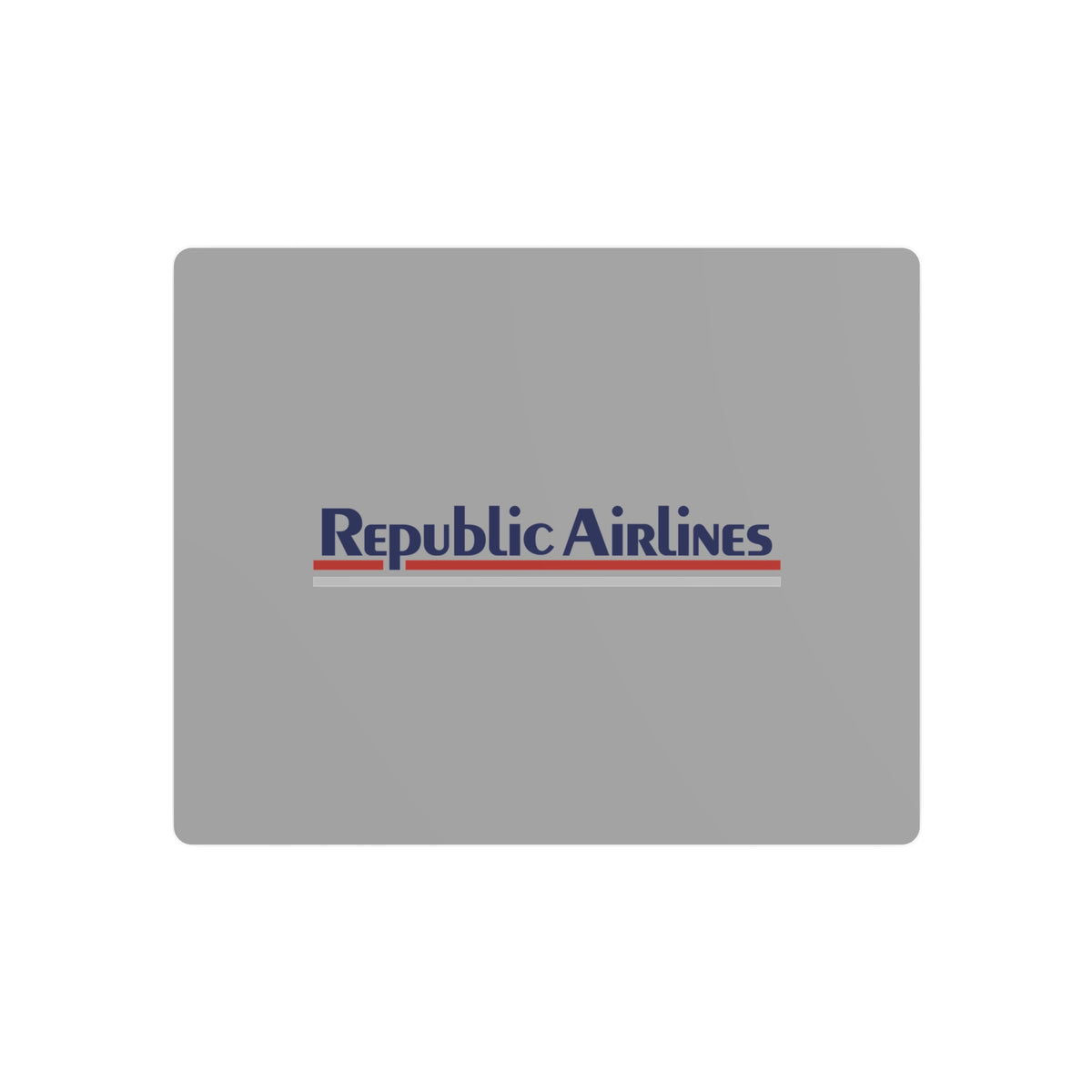 Republic Airlines Metal Sign