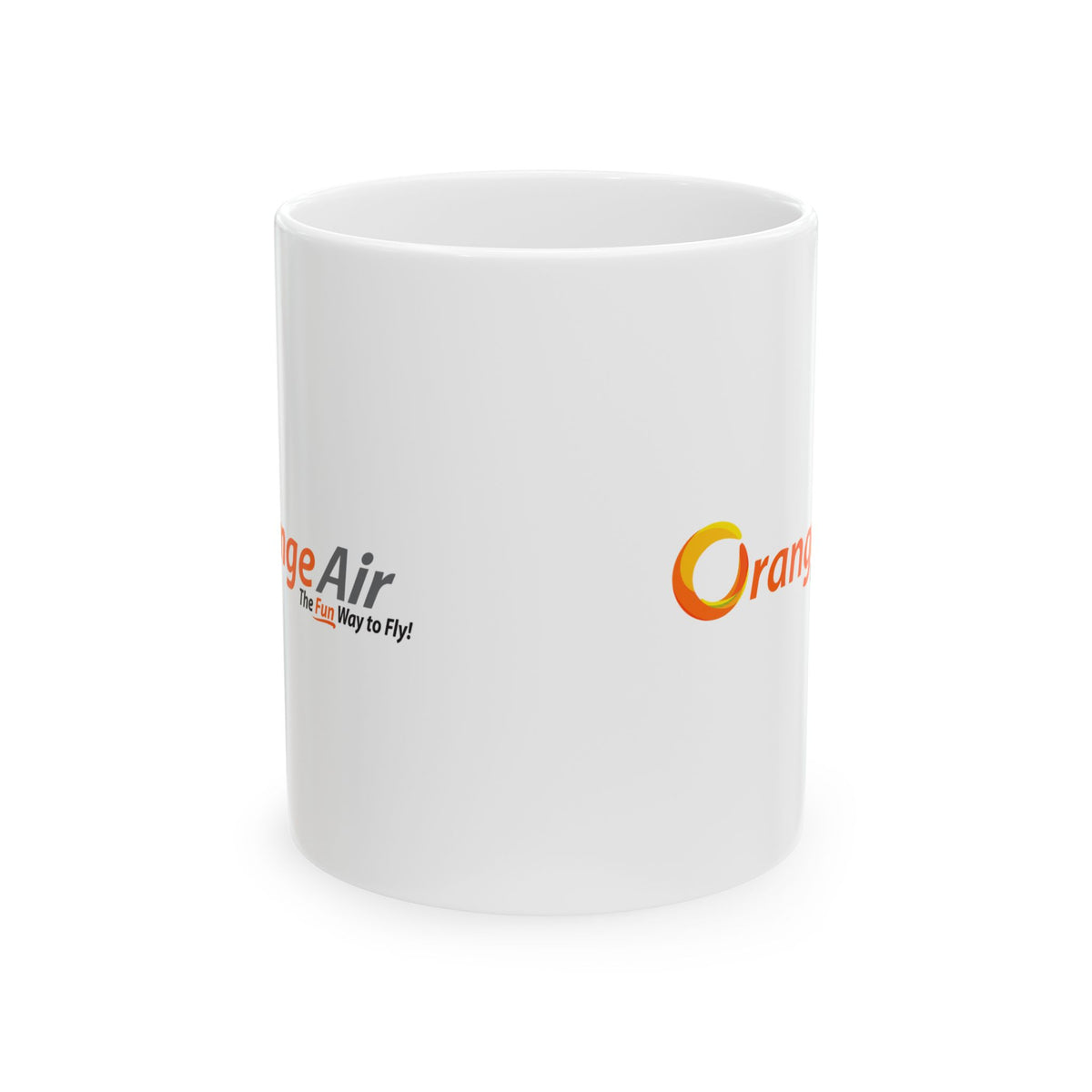 Orange Air Ceramic Coffee Mug