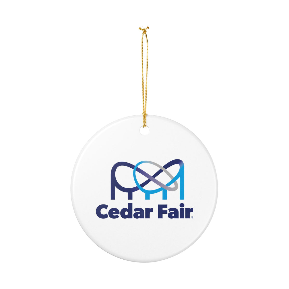Cedar Fair Ceramic Ornament