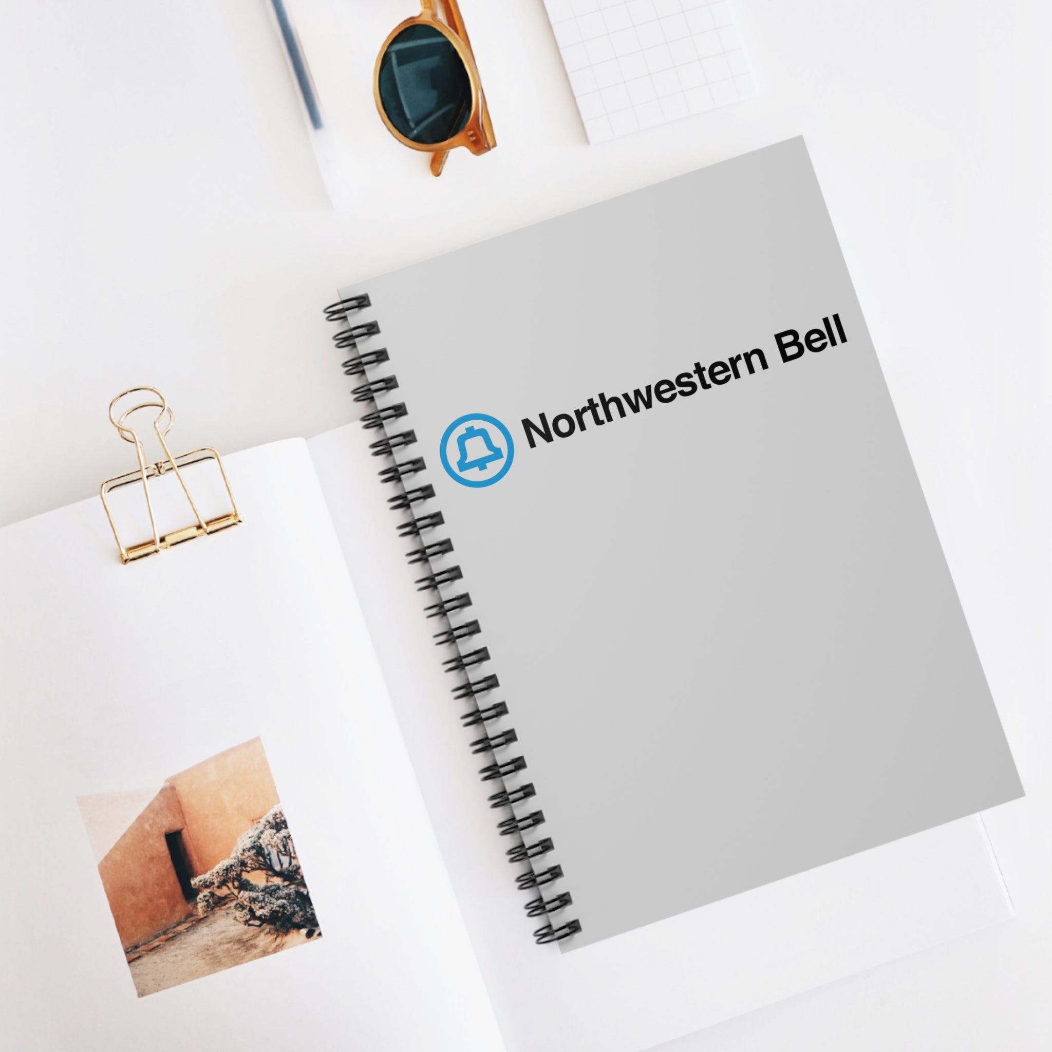 Northwestern Bell Spiral Notebook