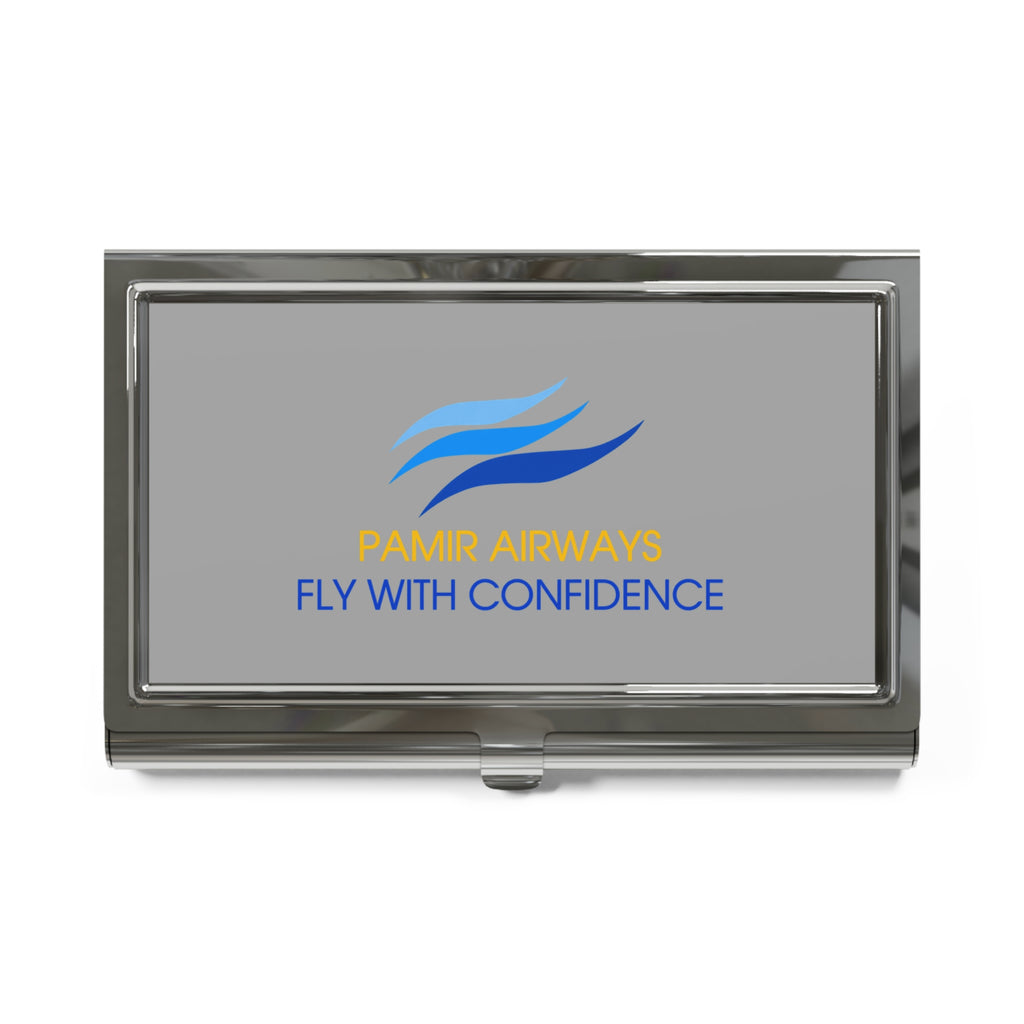 Pamir Airways Metal Business Card Holder