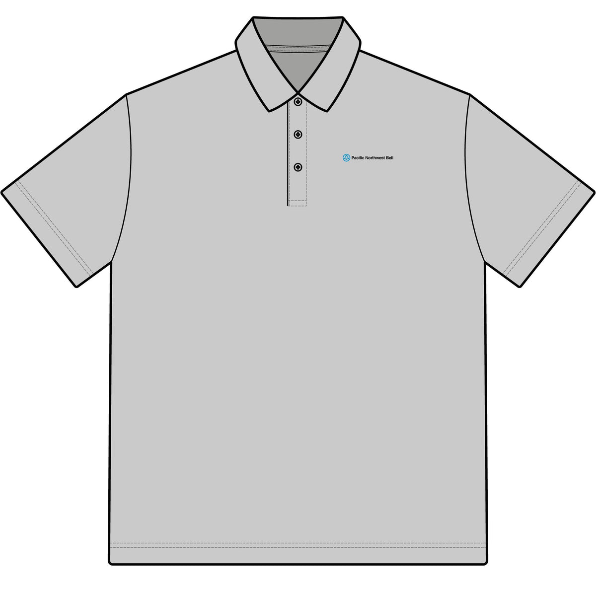 Pacific Northwest Bell Cotton Polo Shirt