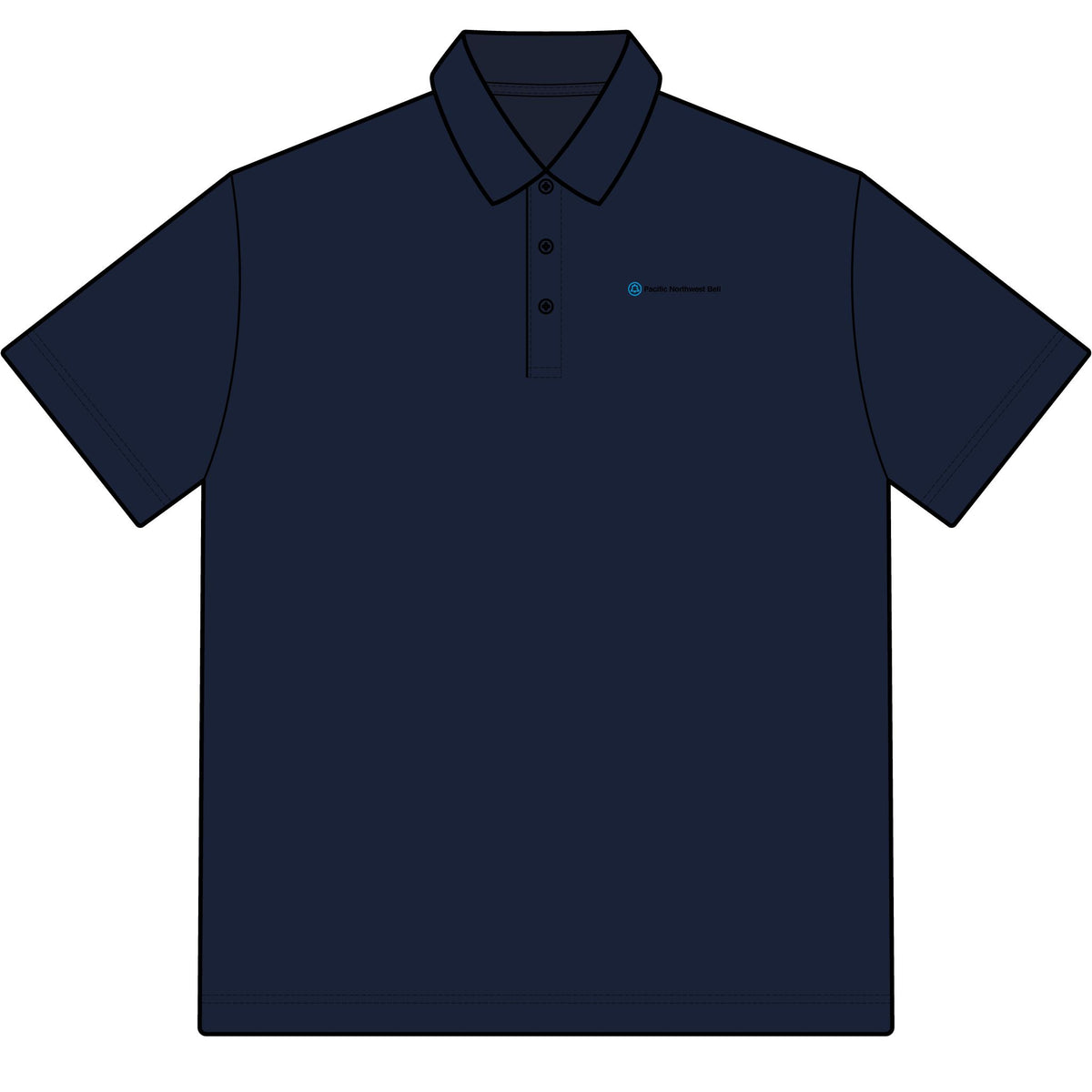 Pacific Northwest Bell Cotton Polo Shirt