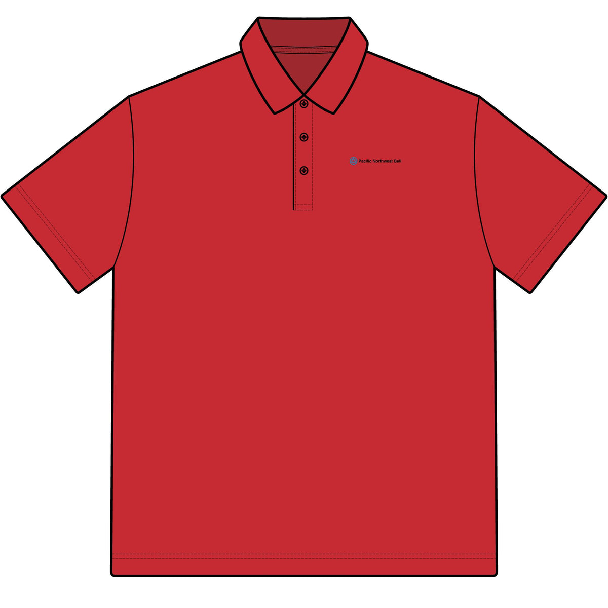 Pacific Northwest Bell Cotton Polo Shirt