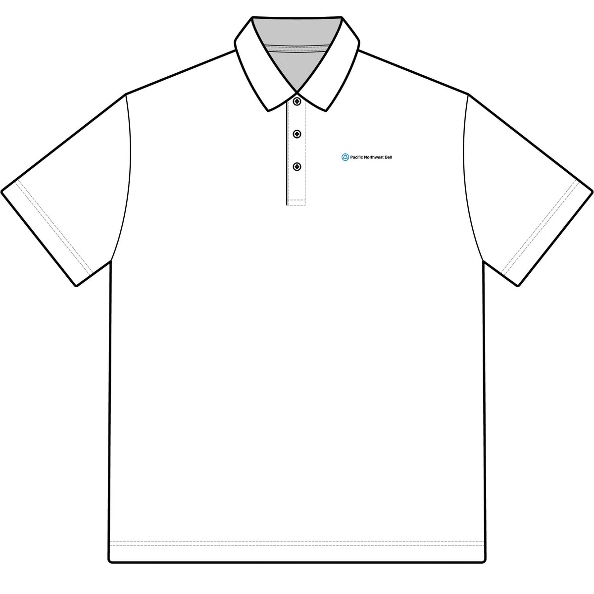 Pacific Northwest Bell Cotton Polo Shirt