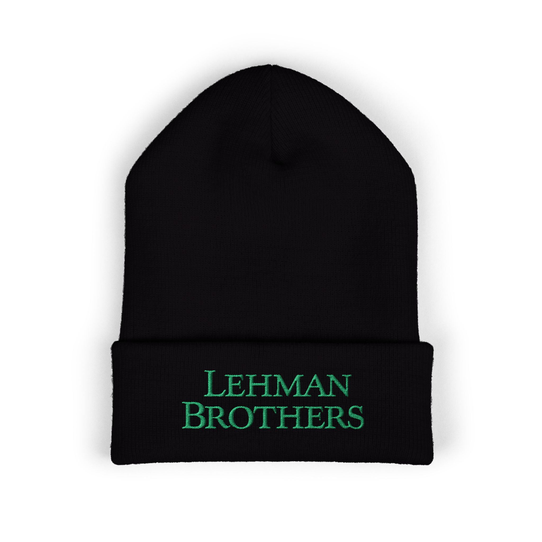 Lehman Brothers Cuffed Beanie