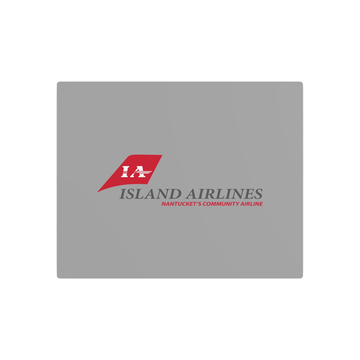 Island Airlines Metal Sign