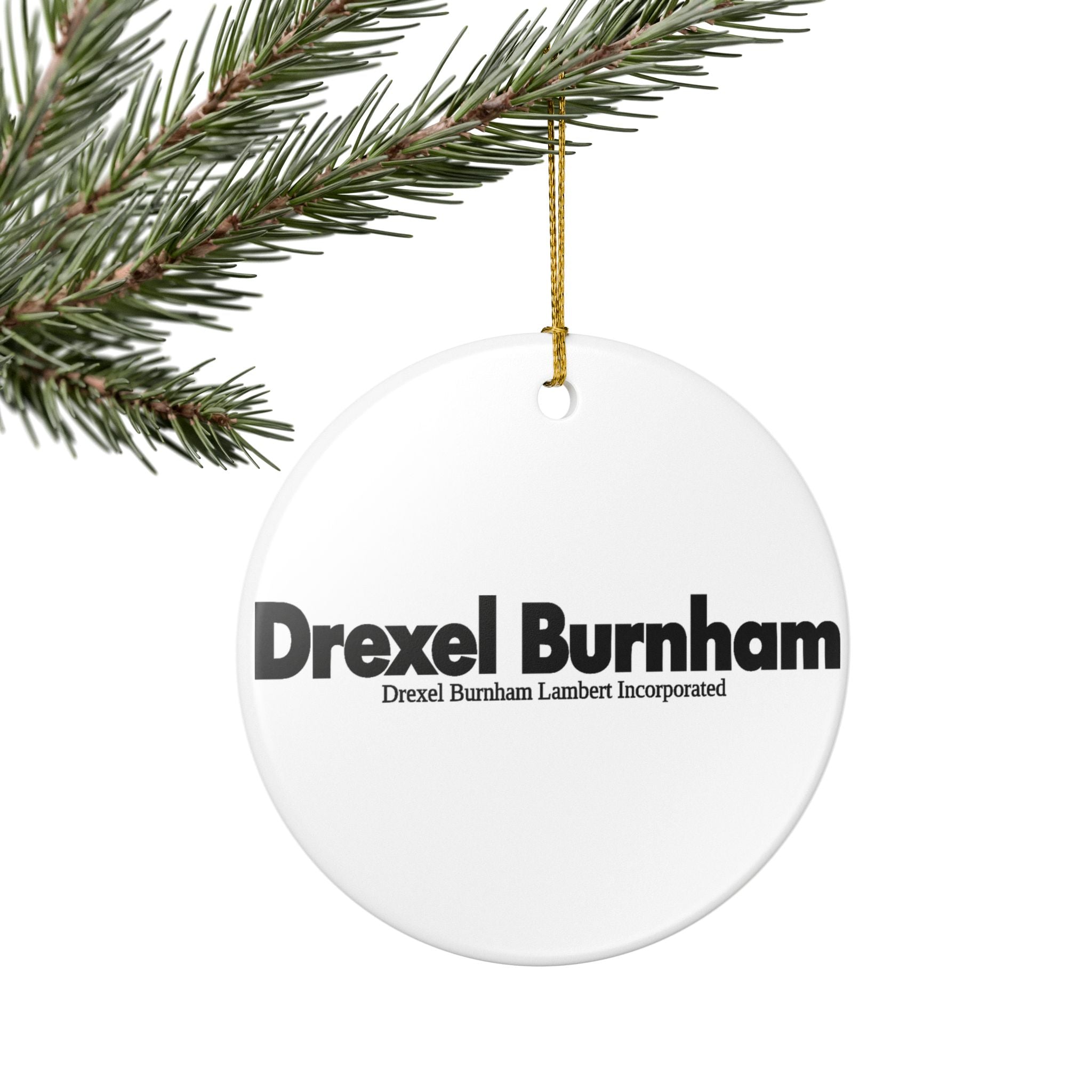 Drexel Burnham Lambert Ceramic Ornament