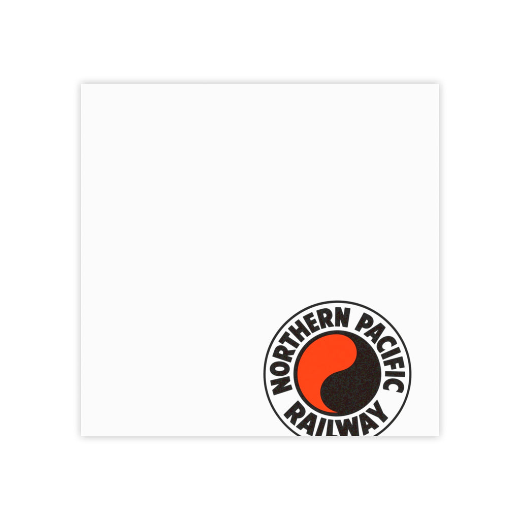 Northern Pacific Railway Sticky Post-it Note Pad