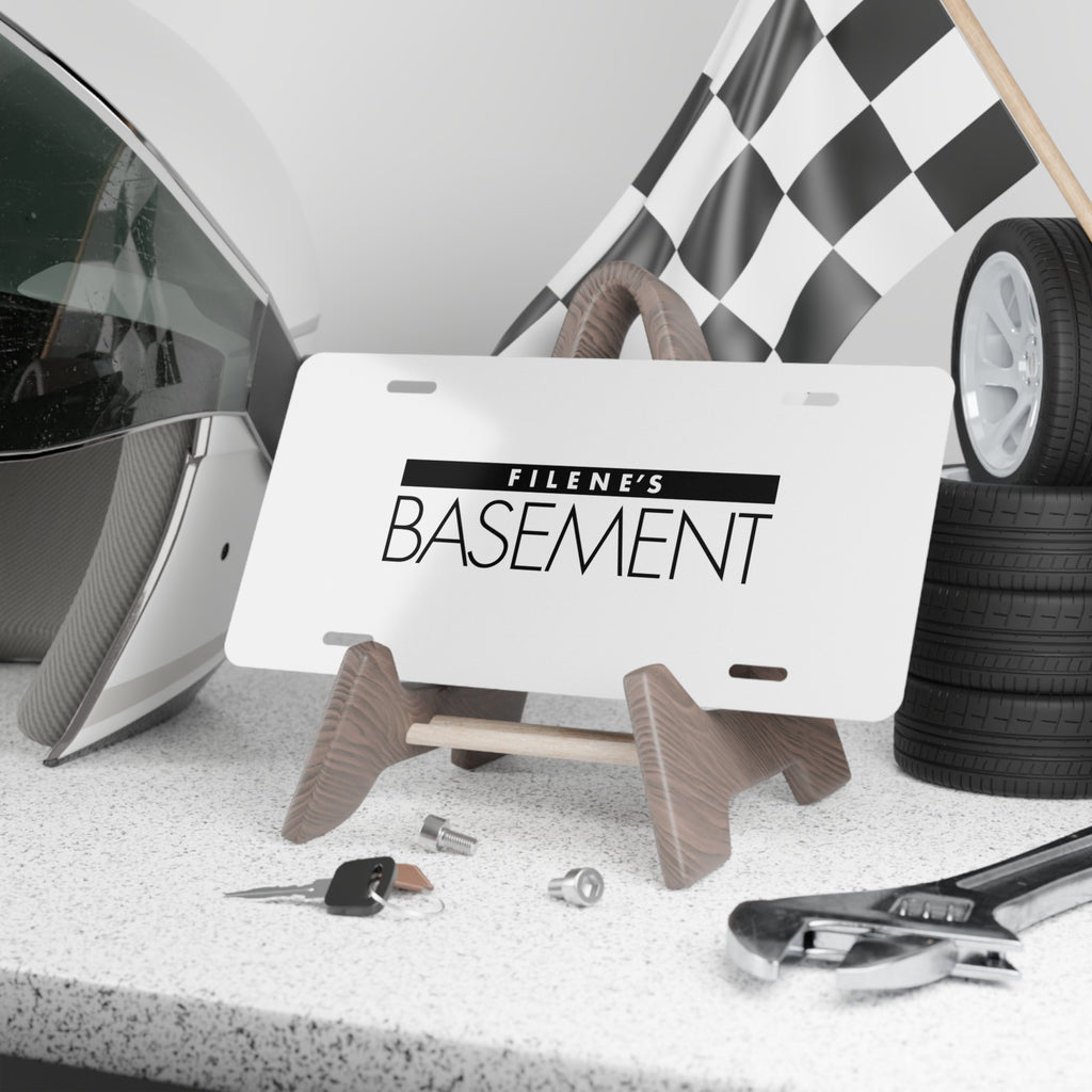 Filene's Basement Vanity License Plate