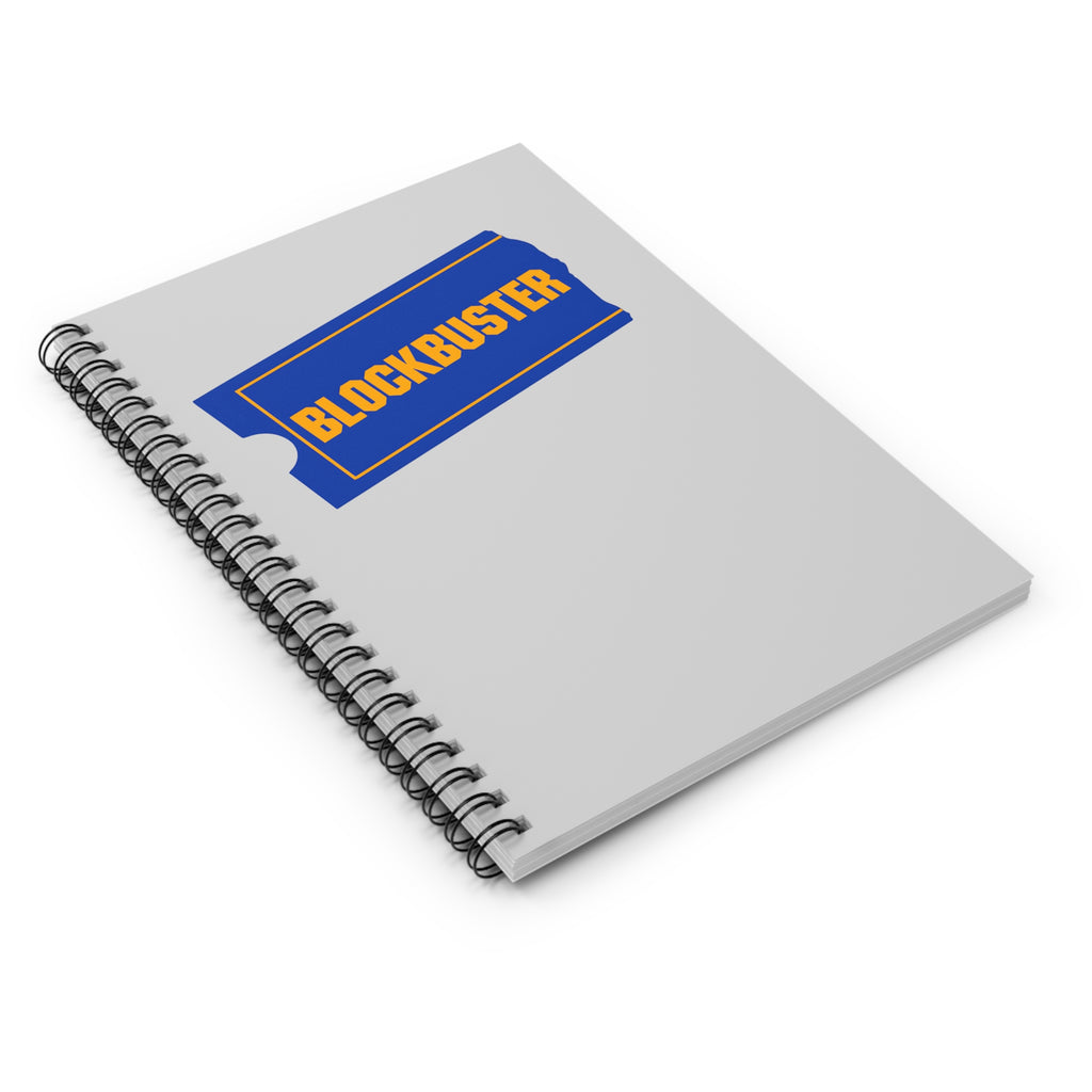 Blockbuster Video Spiral Notebook