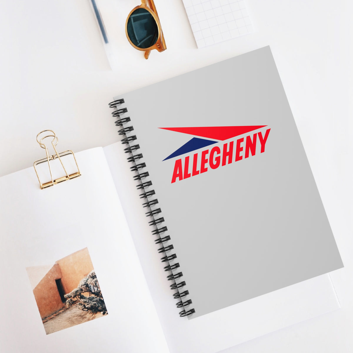 Allegheny Airlines Spiral Notebook