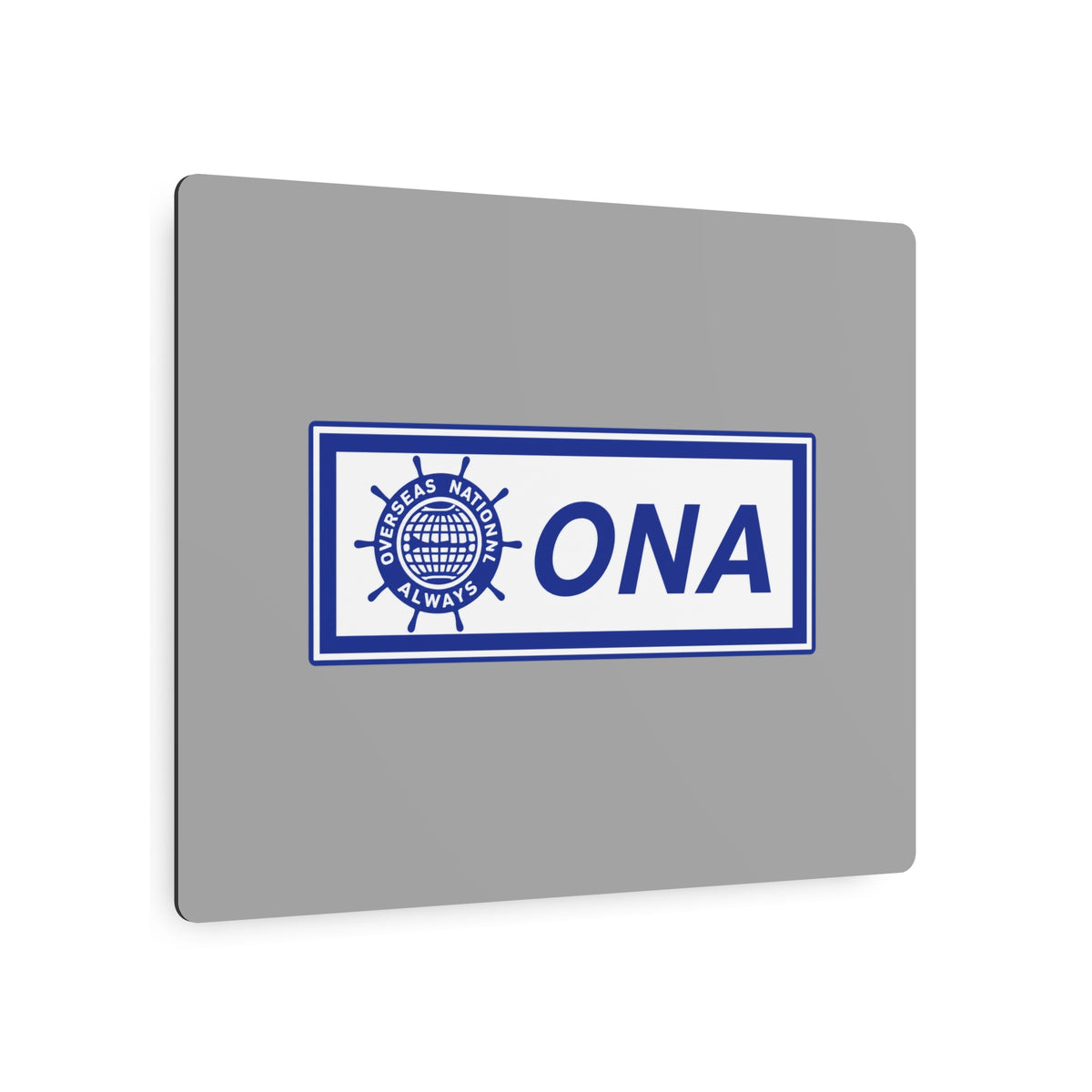 Overseas National Airways Metal Sign