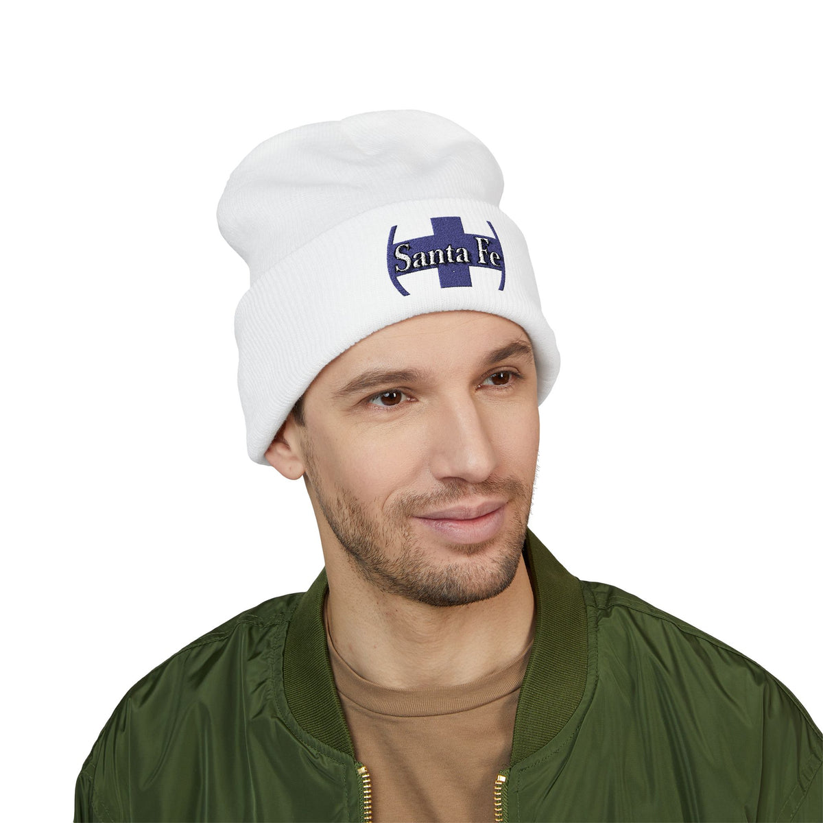 Atchison Topeka and Santa Fe Railway Cuffed Beanie