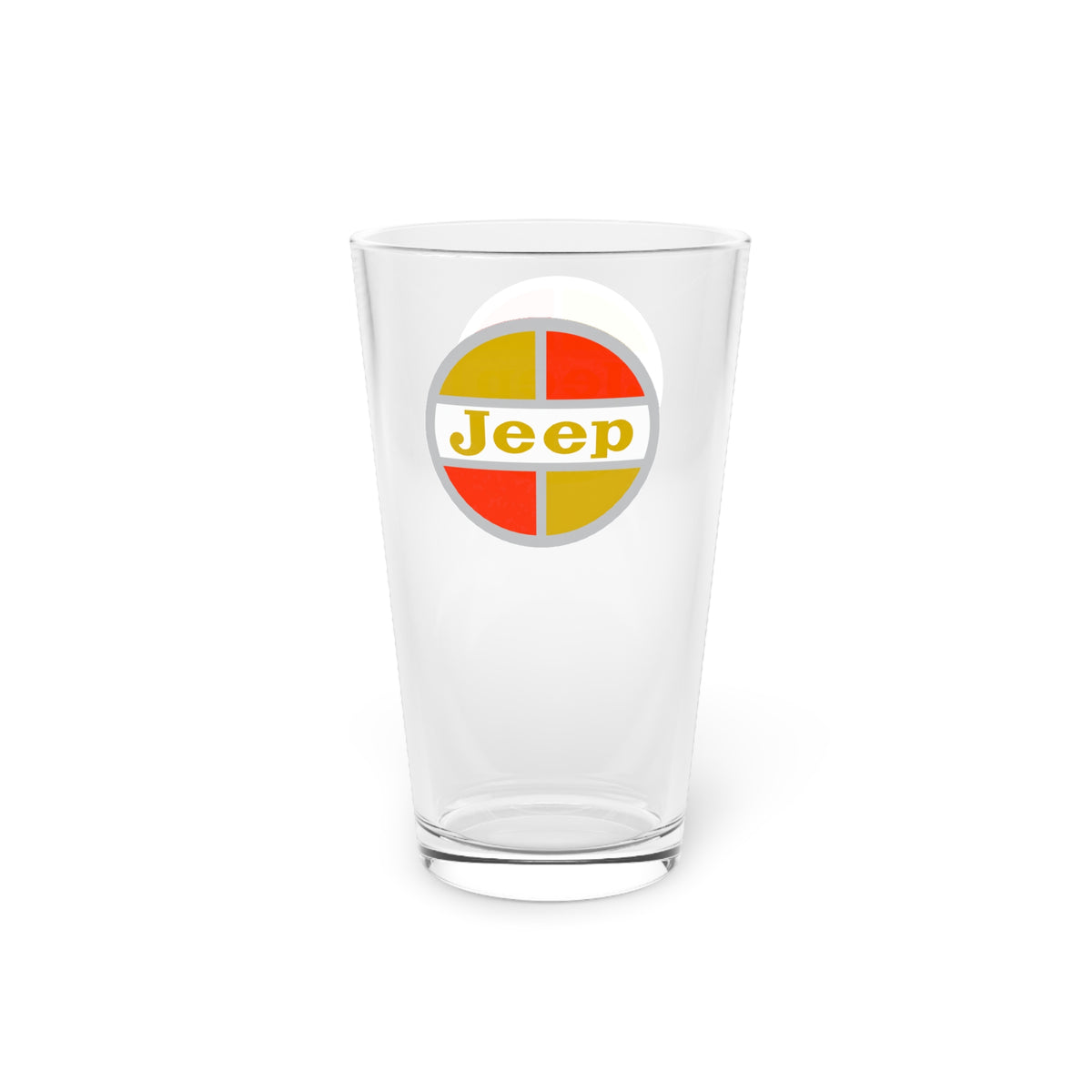 Kaiser Jeep 16oz Pint Glass