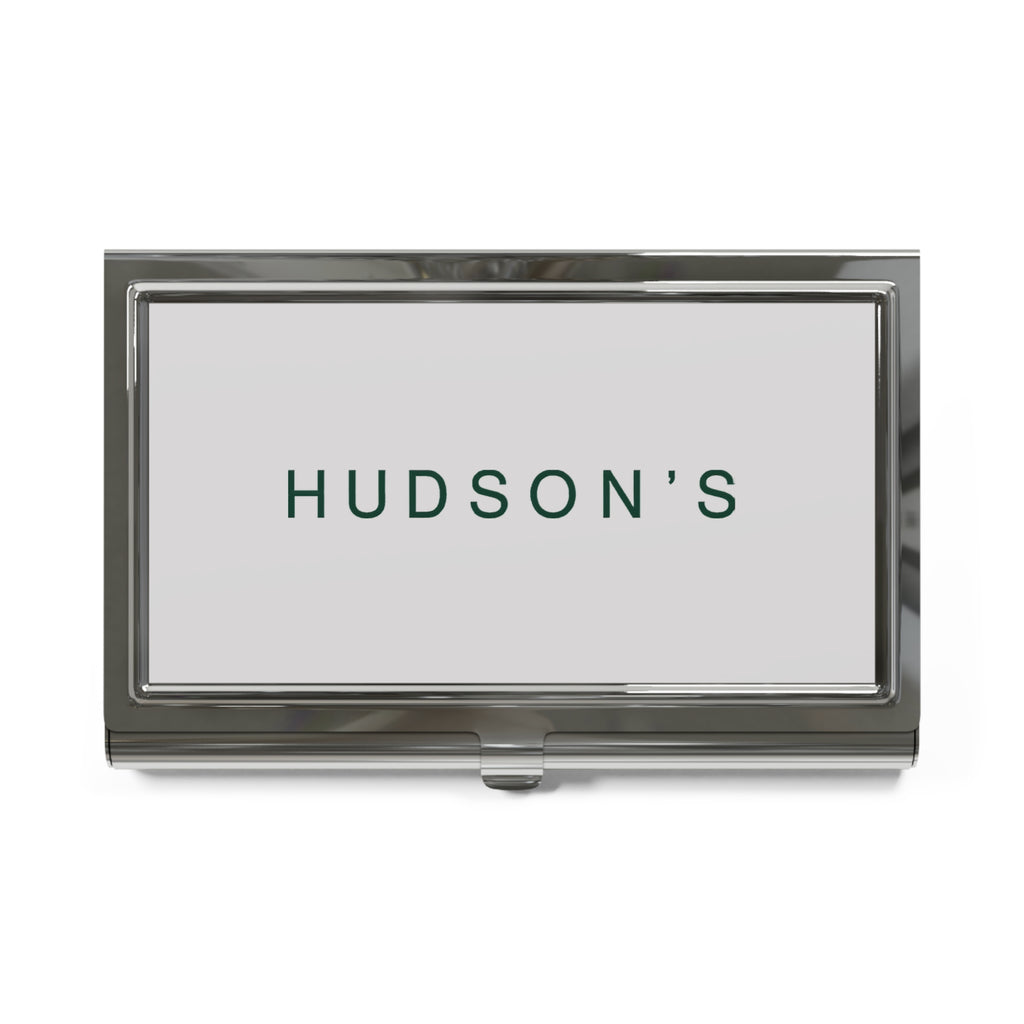 Hudson's Metal Business Card Holder
