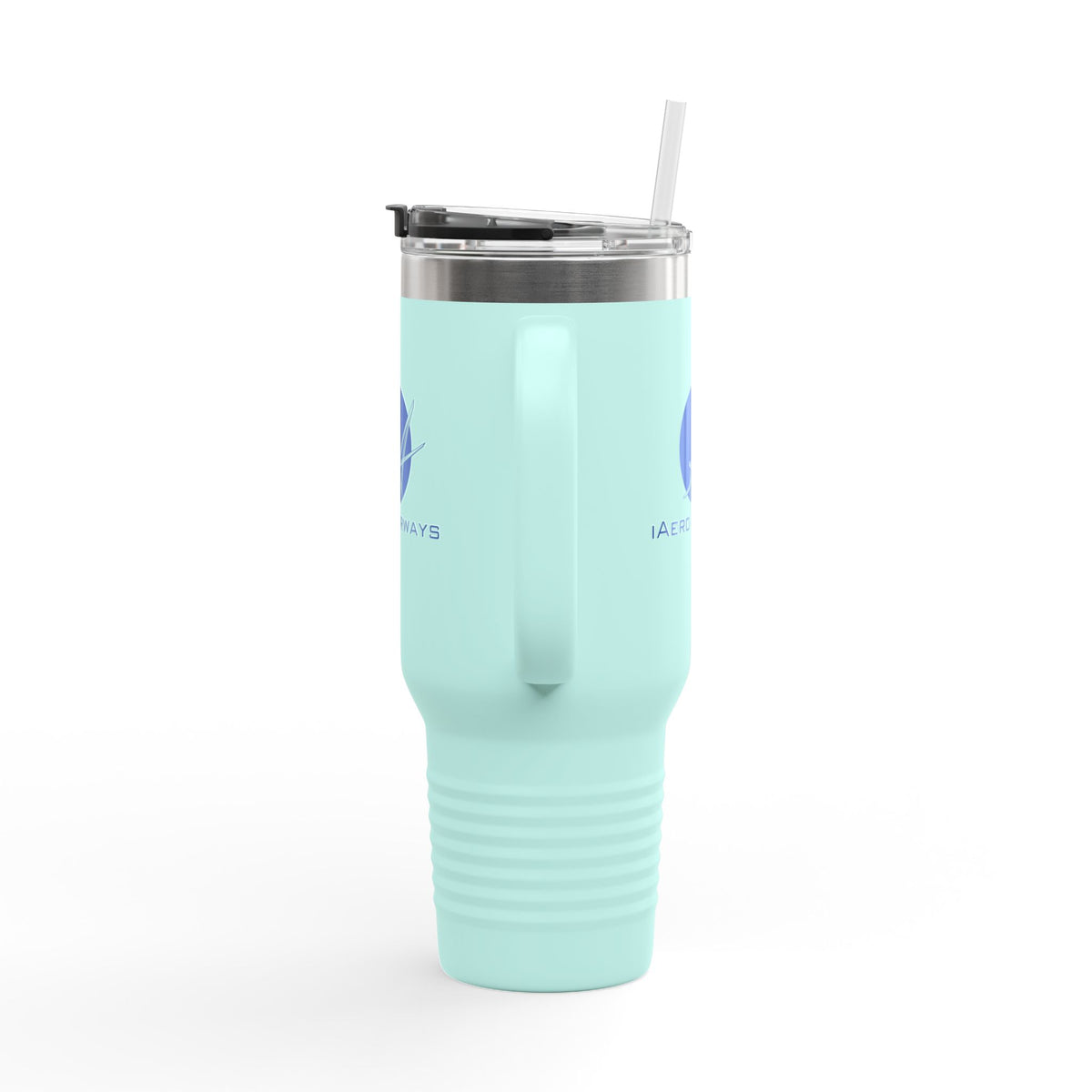 iAero Airways 40oz Insulated Travel Mug Stainless Tumbler