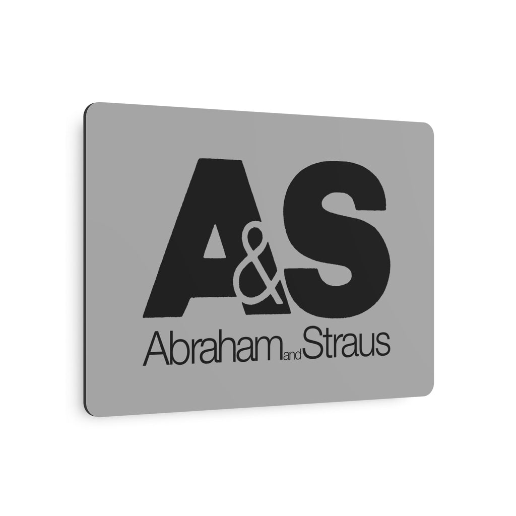 Abraham & Straus Metal Sign
