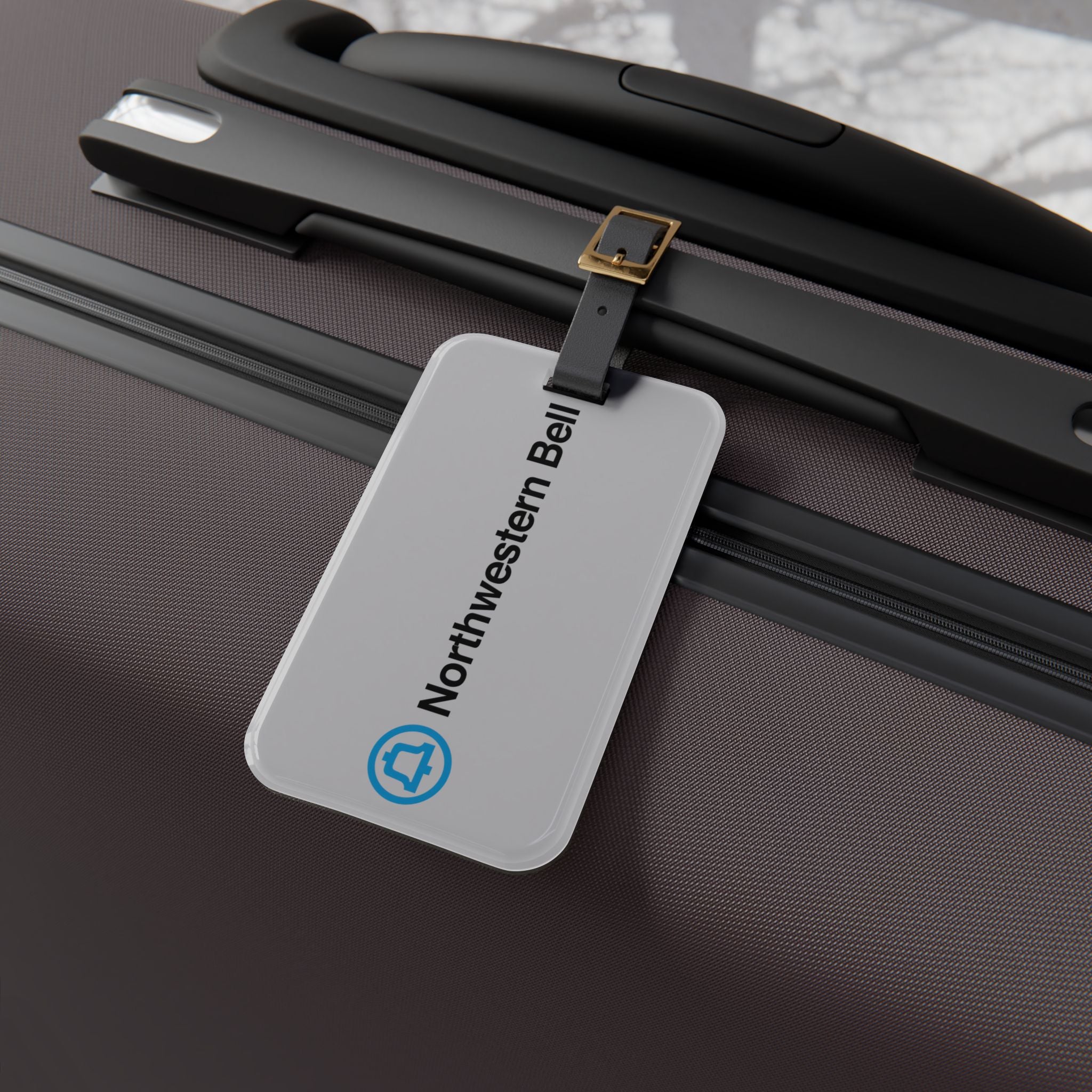 Northwestern Bell Luggage Tag