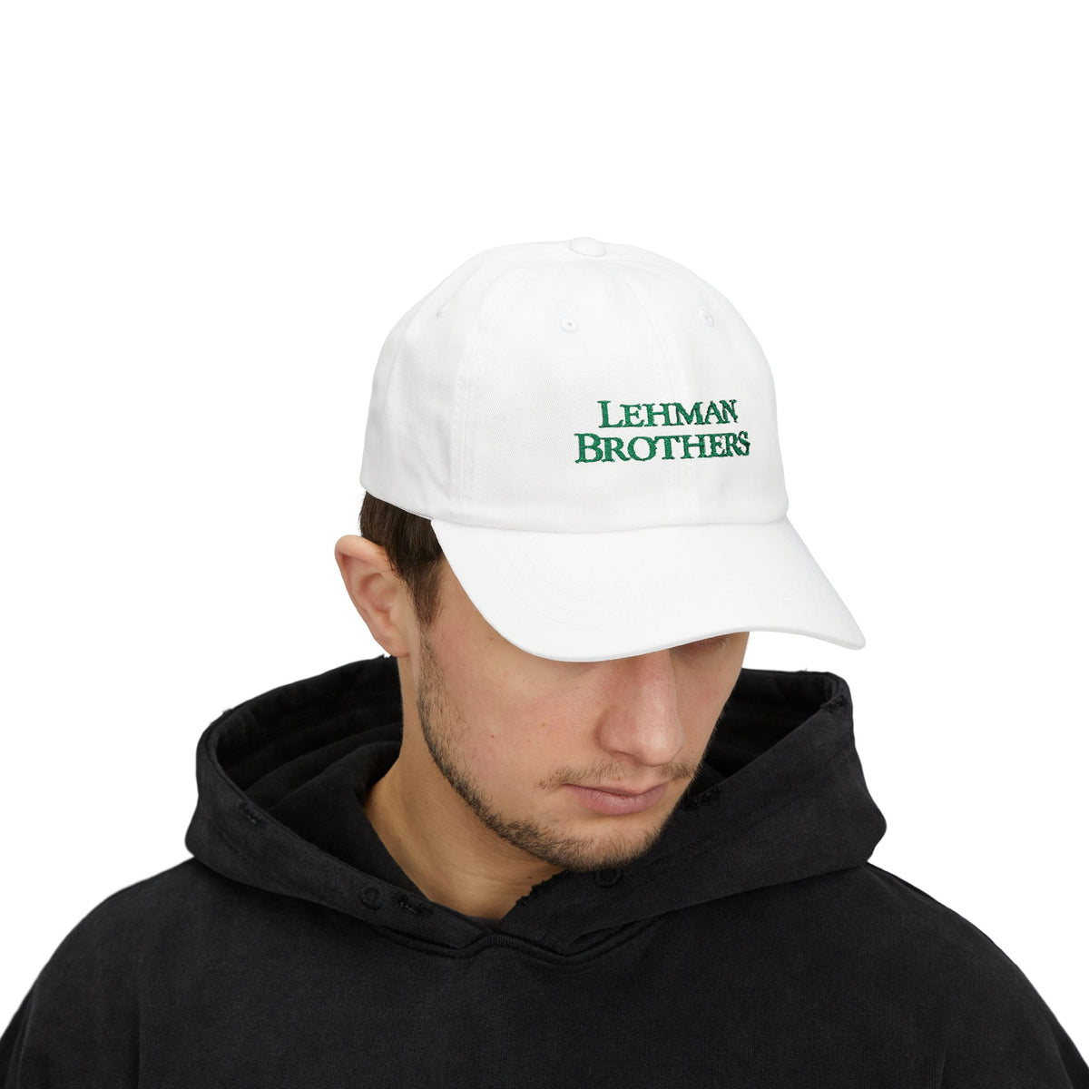 Lehman Brothers Embroidered Dad Cap Hat