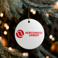 Northwest Orient Airlines Ceramic Ornament