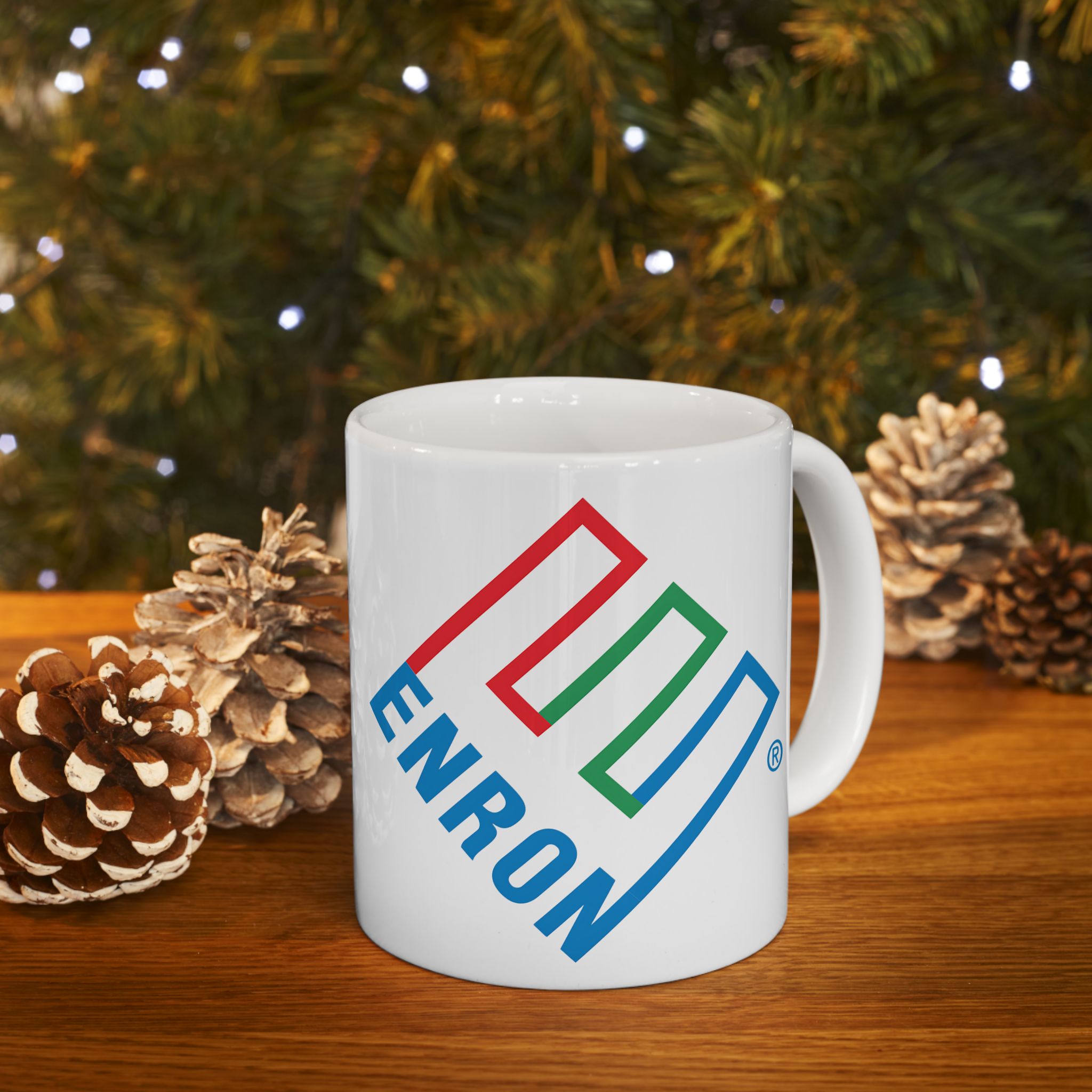 Enron Ceramic Coffee Mug