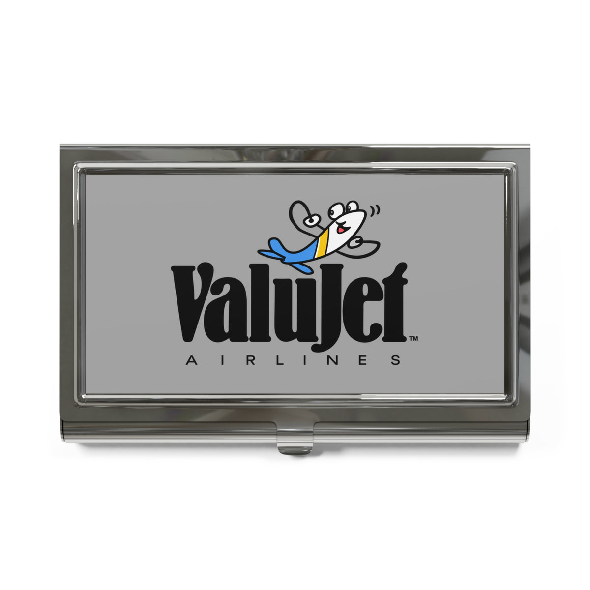 ValuJet Airlines Metal Business Card Holder