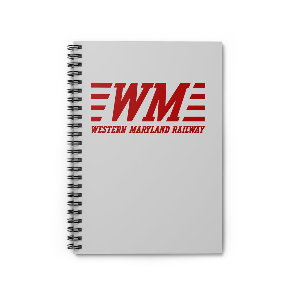 Western Maryland Railway Spiral Notebook