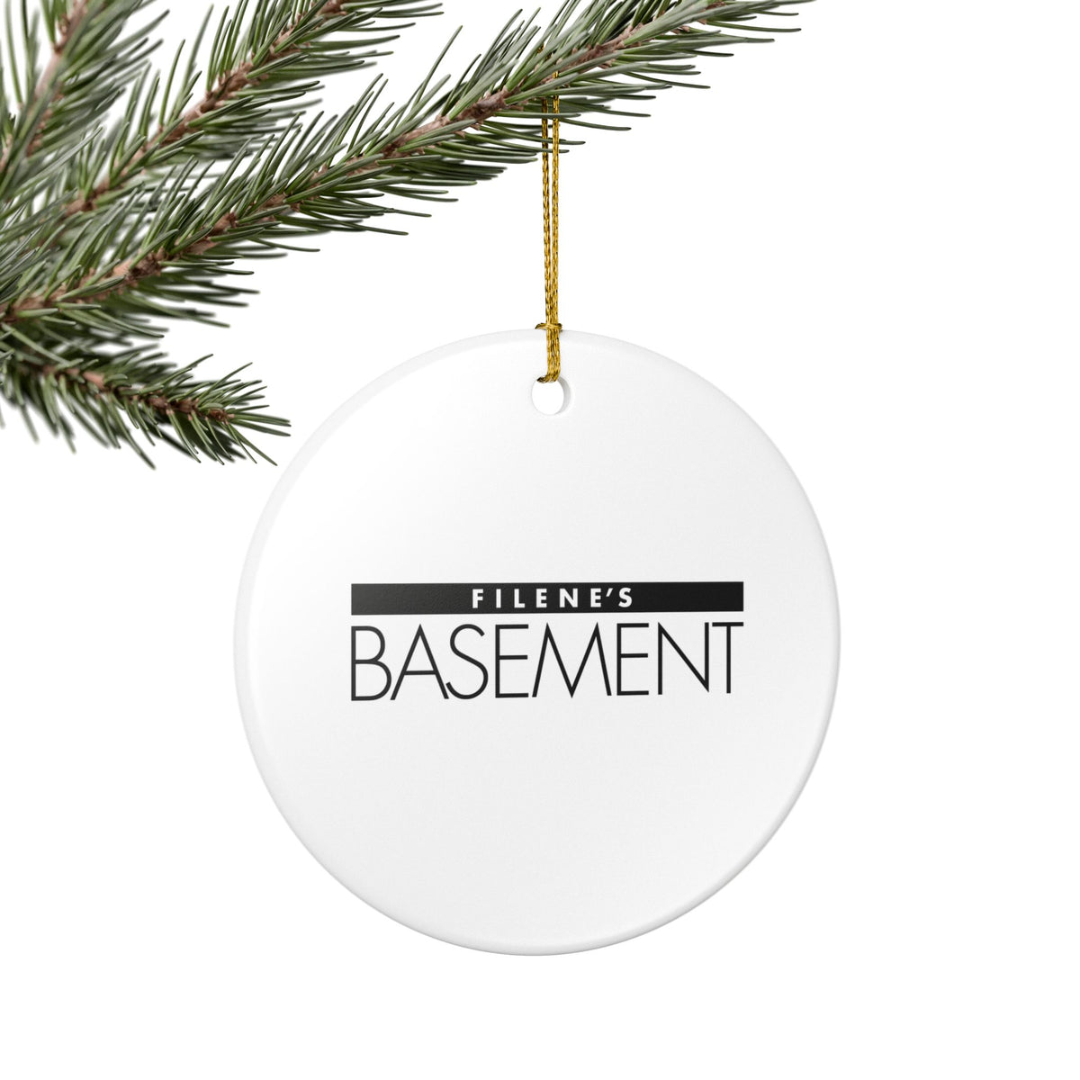 Filene's Basement Ceramic Ornament