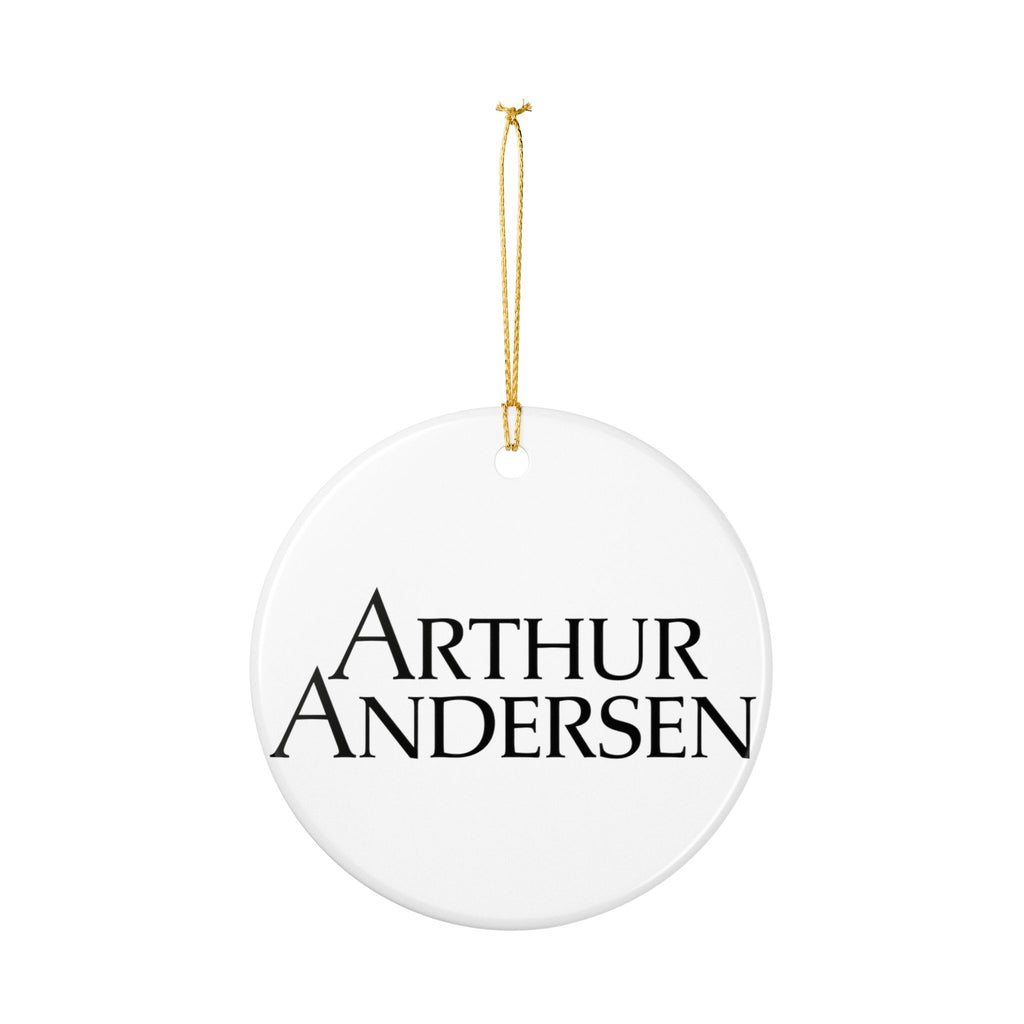 Arthur Andersen Ceramic Ornament