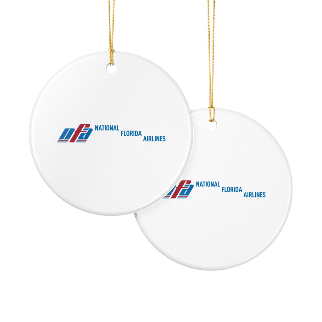 National Florida Airlines Ceramic Ornament