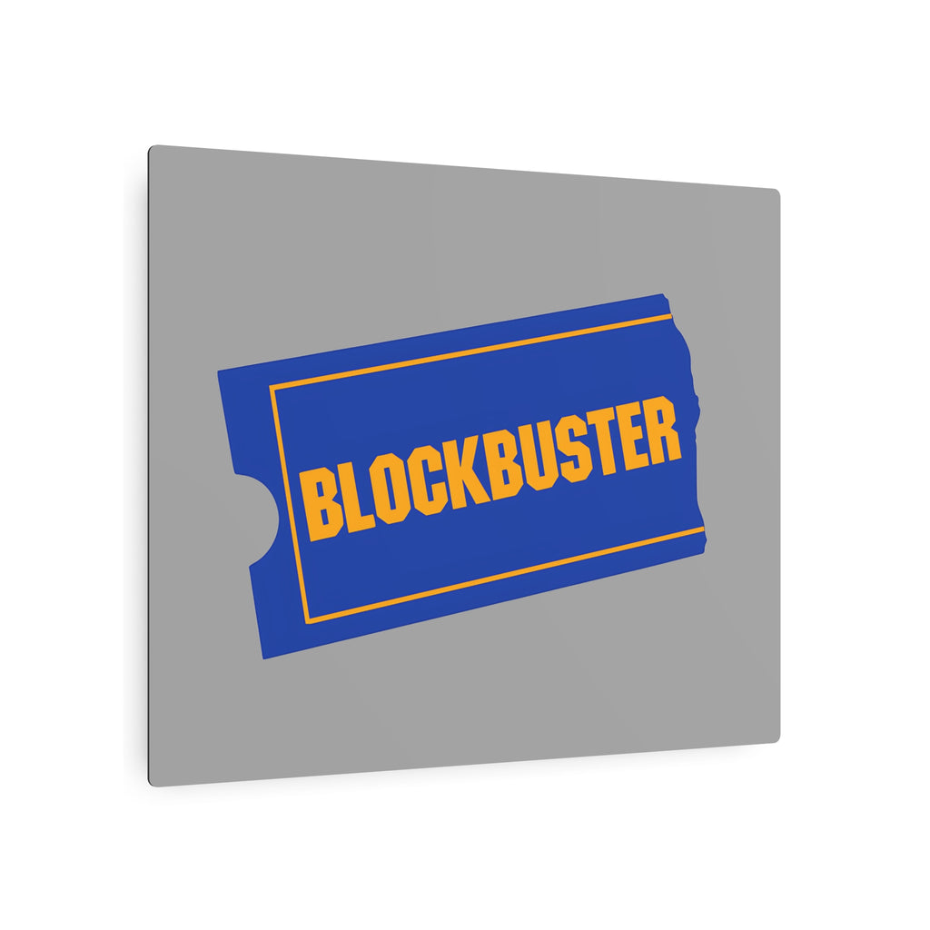 Blockbuster Video Metal Sign