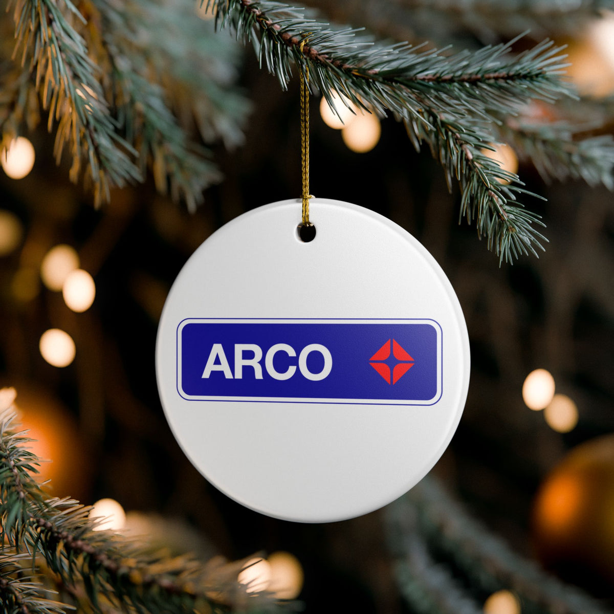 ARCO (Atlantic Richfield) Ceramic Ornament